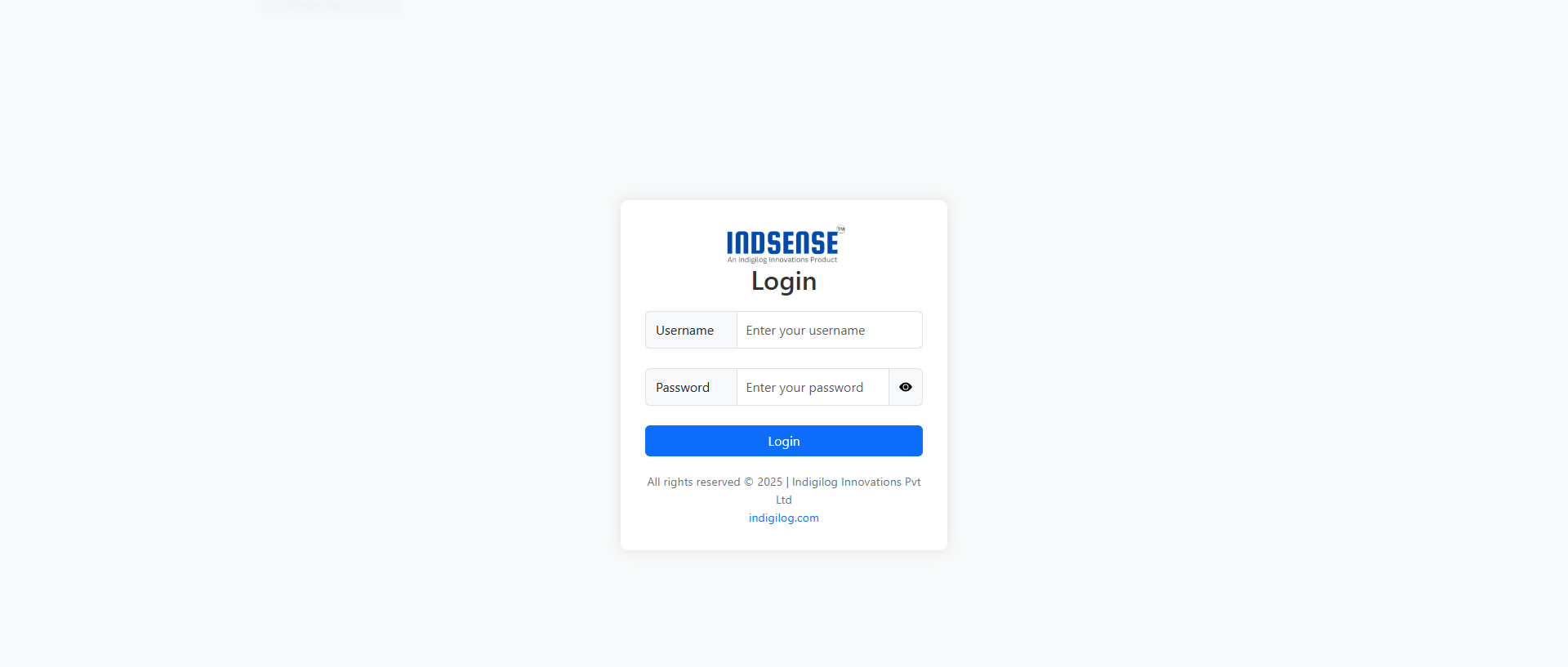 Login Page